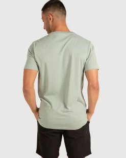 Unit Clothing UNIT Central Mens T-Shirt SAGE GREEN Outlet