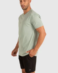 Unit Clothing UNIT Central Mens T-Shirt SAGE GREEN Outlet