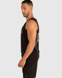 Unit Clothing UNIT Craft Mens Singlet BLACK Shop