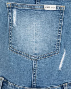 Unit Clothing UNIT Ladies Bailey Denim Overalls BLUE Online