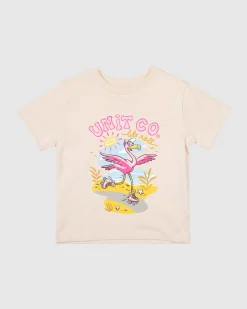 Unit Clothing UNIT Let's Roll Kids T-Shirt CEMENT Sale