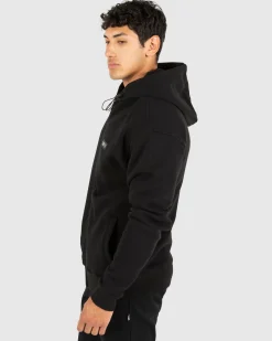 Unit Clothing UNIT Mens Stack Zip Thru Hoodie Cheap
