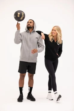 Unit Clothing UNIT Mens Stack Zip Thru Hoodie Cheap