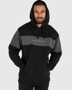 Unit Clothing UNIT Mens Trestle Pull Over Hoodie Best Sale