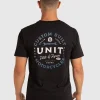 Unit Clothing UNIT Parts & Repairs Mens T-Shirt BLACK Shop