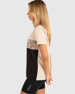 Unit Clothing UNIT Ridge Ladies T-Shirt CEMENT Flash Sale