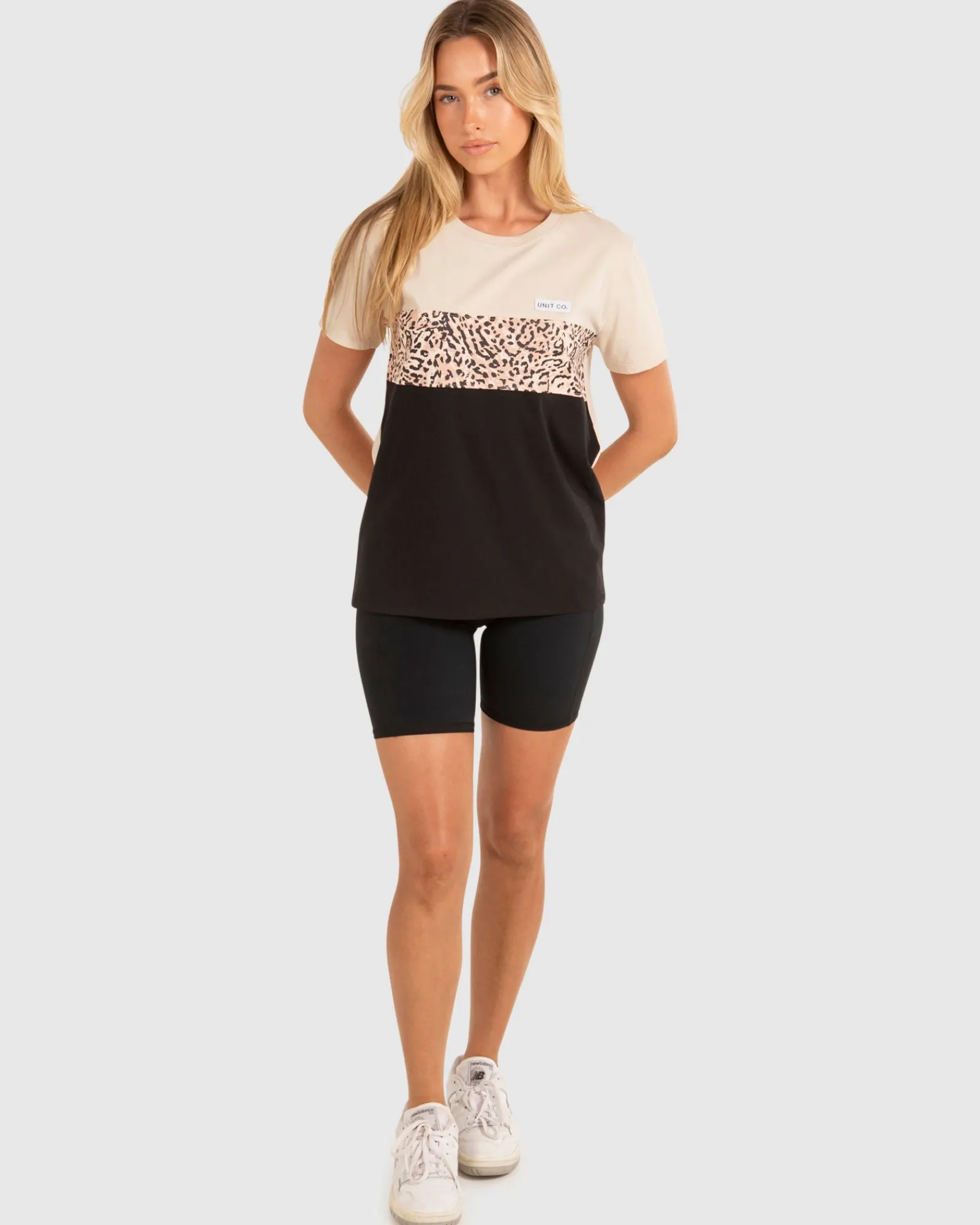 Unit Clothing UNIT Ridge Ladies T-Shirt CEMENT Flash Sale