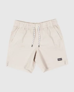 Unit Clothing UNIT Youth Stone 14" Shorts CEMENT Hot